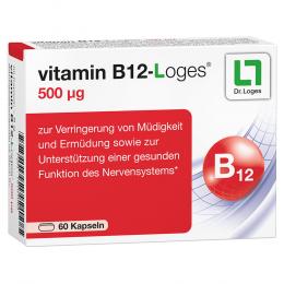 VITAMIN B12-LOGES 500 µg Kapseln 60 St Kapseln