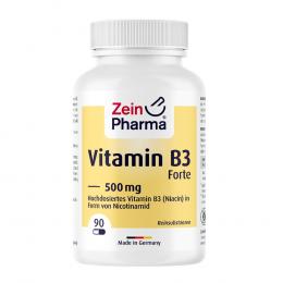 VITAMIN B3 FORTE Niacin 500 mg Kapseln 90 St Kapseln