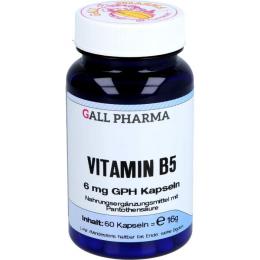 VITAMIN B5 6 mg GPH Kapseln 60 St.