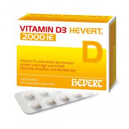 VITAMIN D3 Hevert 2.000 I.E. 120 St Tabletten