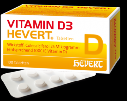 VITAMIN D3 HEVERT Tabletten 100 St