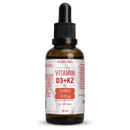 VITAMIN D3/K2 1000 I.E./20 myg Tropfen z.Einnehmen 50 ml Tropfen zum Einnehmen