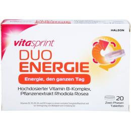 VITASPRINT Duo Energie Tabletten 20 St.