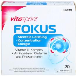 VITASPRINT Fokus Direktsticks 20 St.