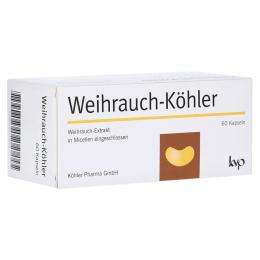 Ein aktuelles Angebot für WEIHRAUCH-KÖHLER Kapseln 60 St Kapseln Nahrungsergänzungsmittel - jetzt kaufen, Marke Köhler Pharma GmbH.