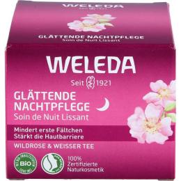 WELEDA glättende Nachtpflege Wildrose & weißer Tee 40 ml