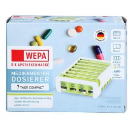 WEPA 7 Tage Compact Wochenmagazin weiß/grün 1 St.