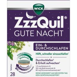 WICK ZzzQuil Gute Nacht Ein- und Durchschlafen TAB 28 St.