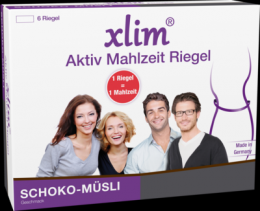 XLIM Aktiv Mahlzeit Riegel Schoko-Msli 6X56 g