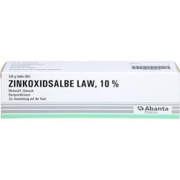 ZINKOXIDSALBE LAW 10% 100 g