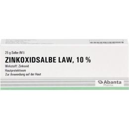 ZINKOXIDSALBE LAW 10% 25 g