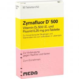 ZYMAFLUOR D 500 Tabletten 90 St Tabletten